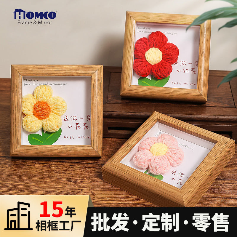 DIY 3D Shadow Box Picture Frame for Kids' Art Display, Desktop or Wall Mount