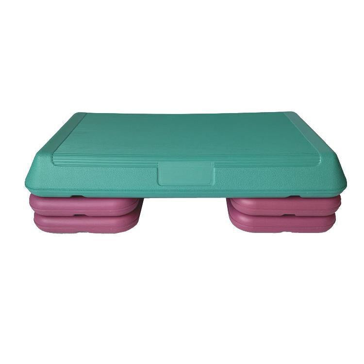 Adjustable Aerobic Stepper for Gym and Home Workouts, 72cm Blow-Molded Fitness Step Platform