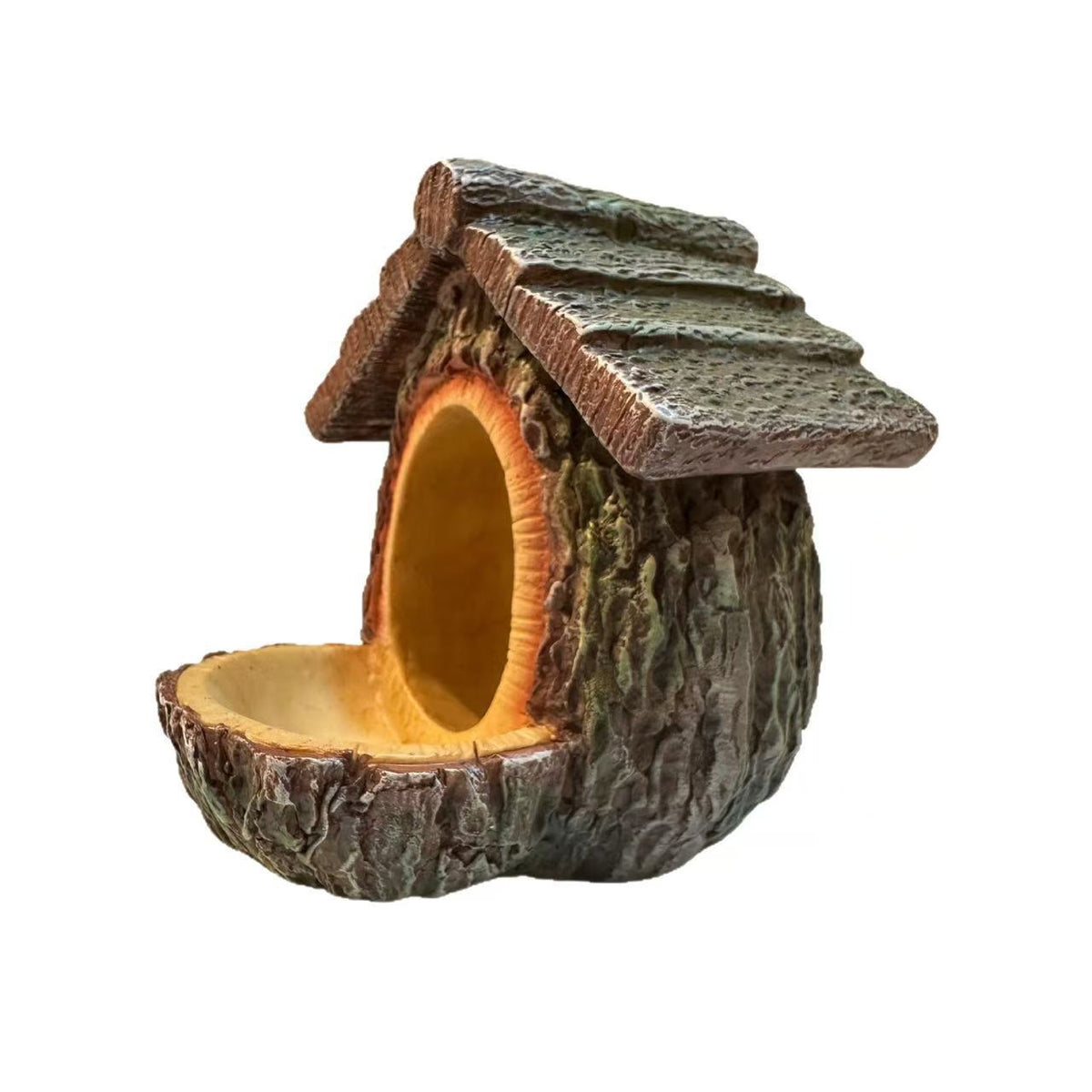 Resin Birdhouse Outdoor Garden Hanging Bird Feeder Creative Balcony Craft