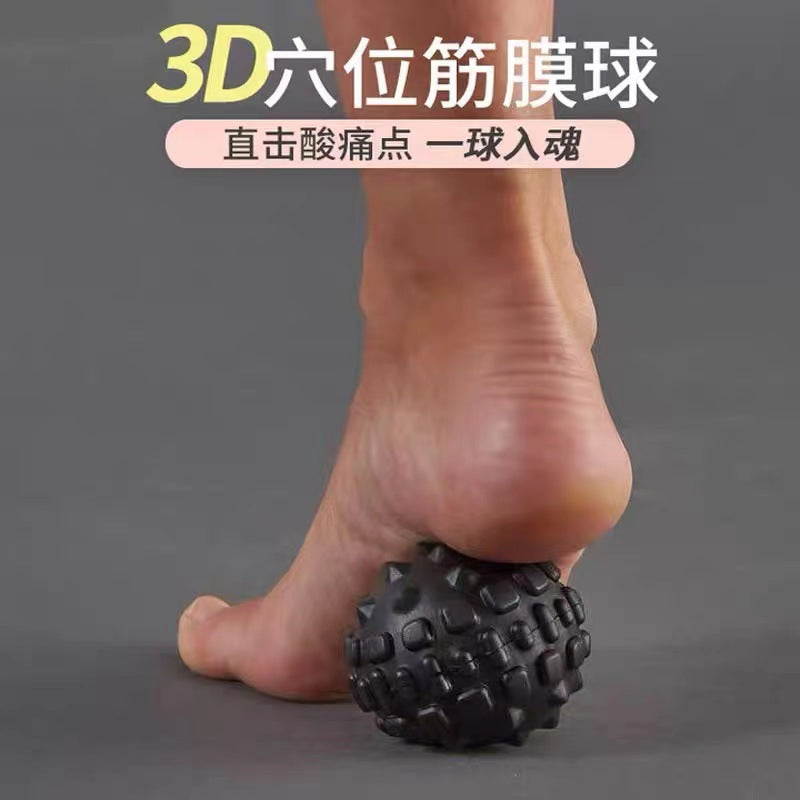 PU Foam Spiky Massage Ball Set for Muscle Relaxation and Myofascial Release