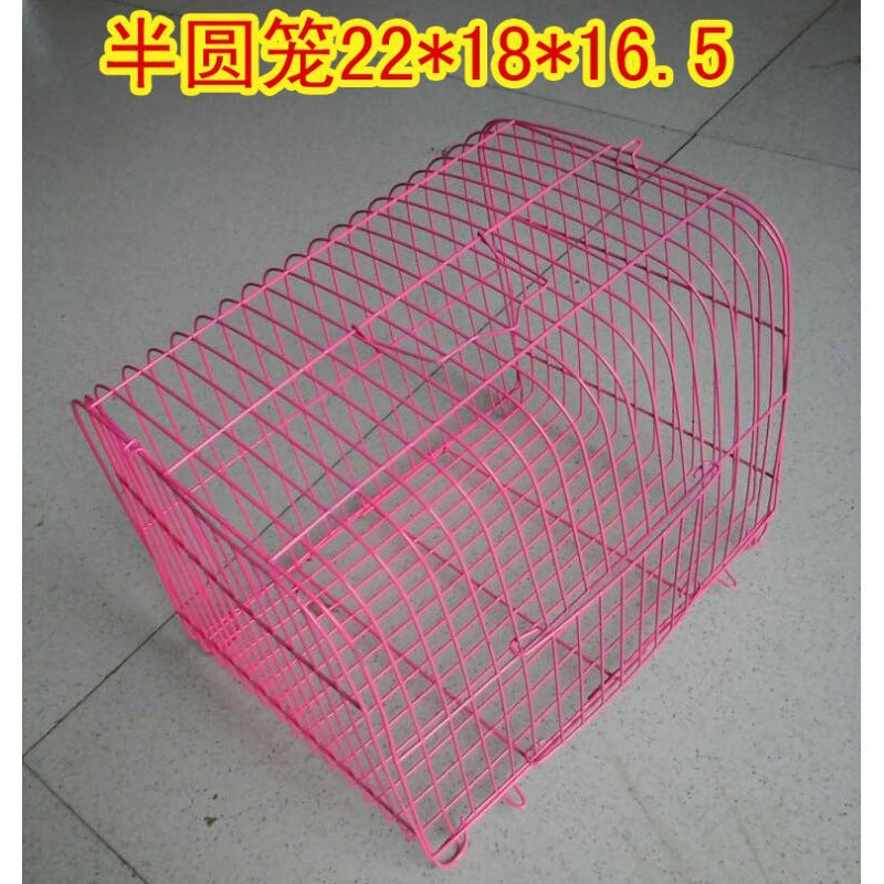 Portable Small Animal Cage for Rabbits, Birds, Guinea Pigs, and Squirrels - Ideal for Travel and Display