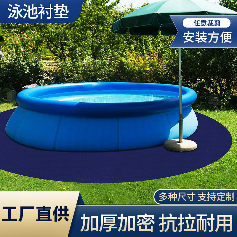 Pool Liner Felt Pad Anti-Puncture Ground Cloth for Inflatable Swimming Pools and Hot Tubs