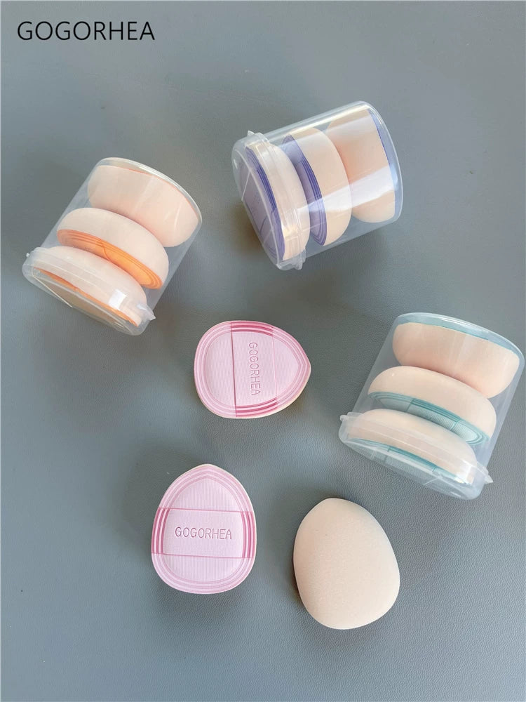 GOGORHEA Mini Marshmallow Air Cushion Makeup Sponges for Concealer and Foundation