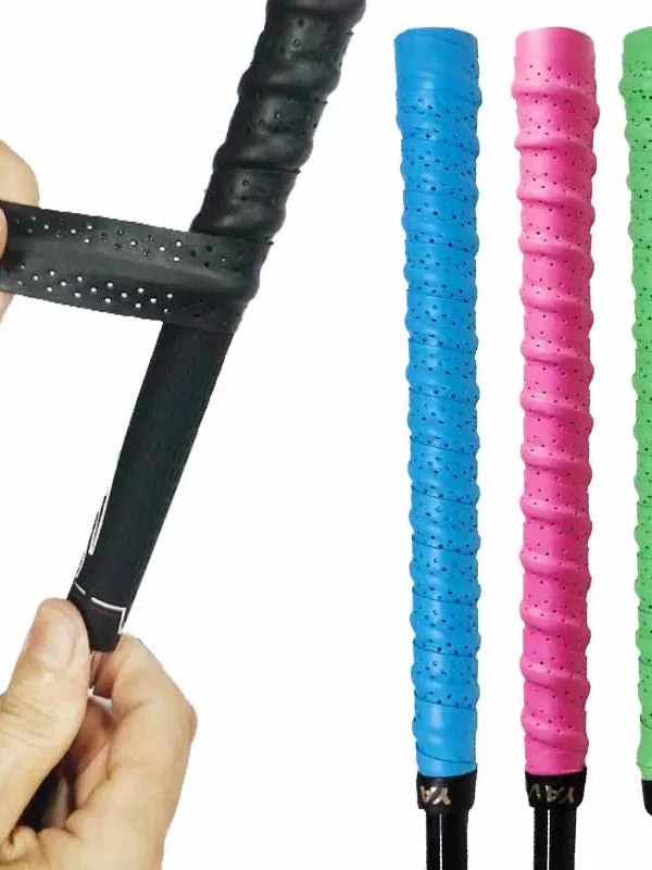 Golf Grip Tape Anti-Slip Breathable Keel Sweat-Absorbent Shock-Absorbing Wrap for Enhanced Stability