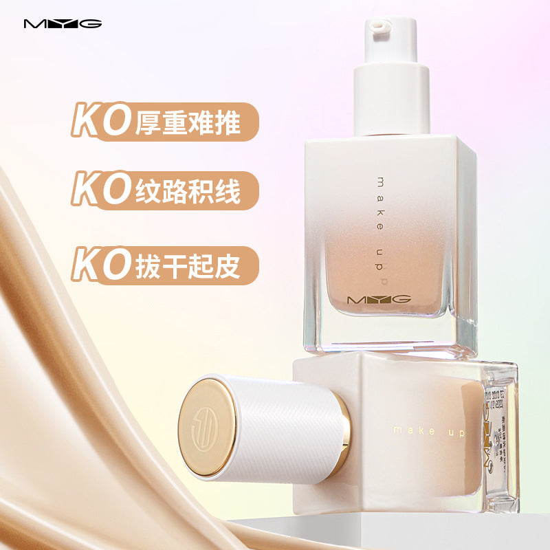 MYG Long-Lasting Waterproof Concealer & Foundation with Beauty Blender