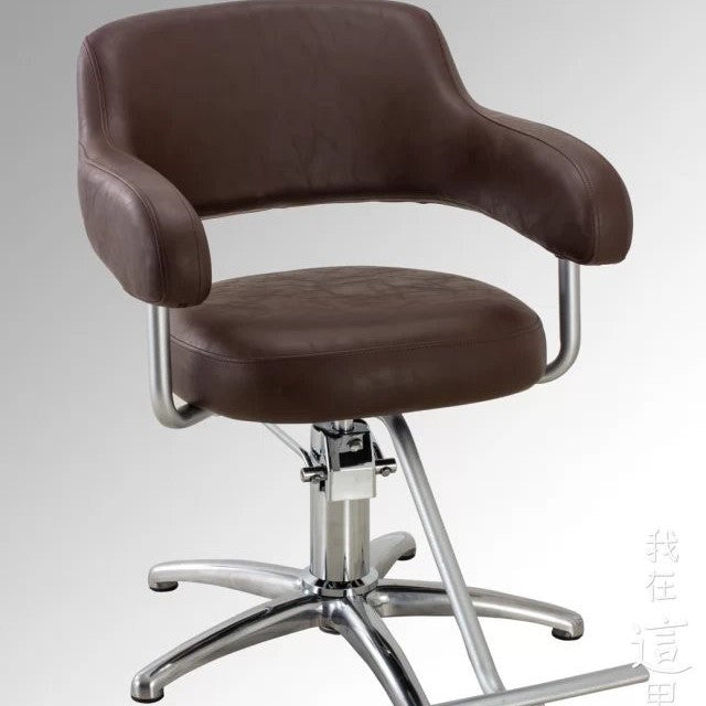 Hydraulic Swivel Barber Chair with High-Density Sponge for Hair Salon
