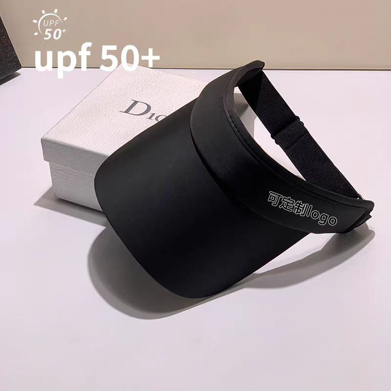 Unisex UV Protection Sun Visor Hat for Sports and Outdoors