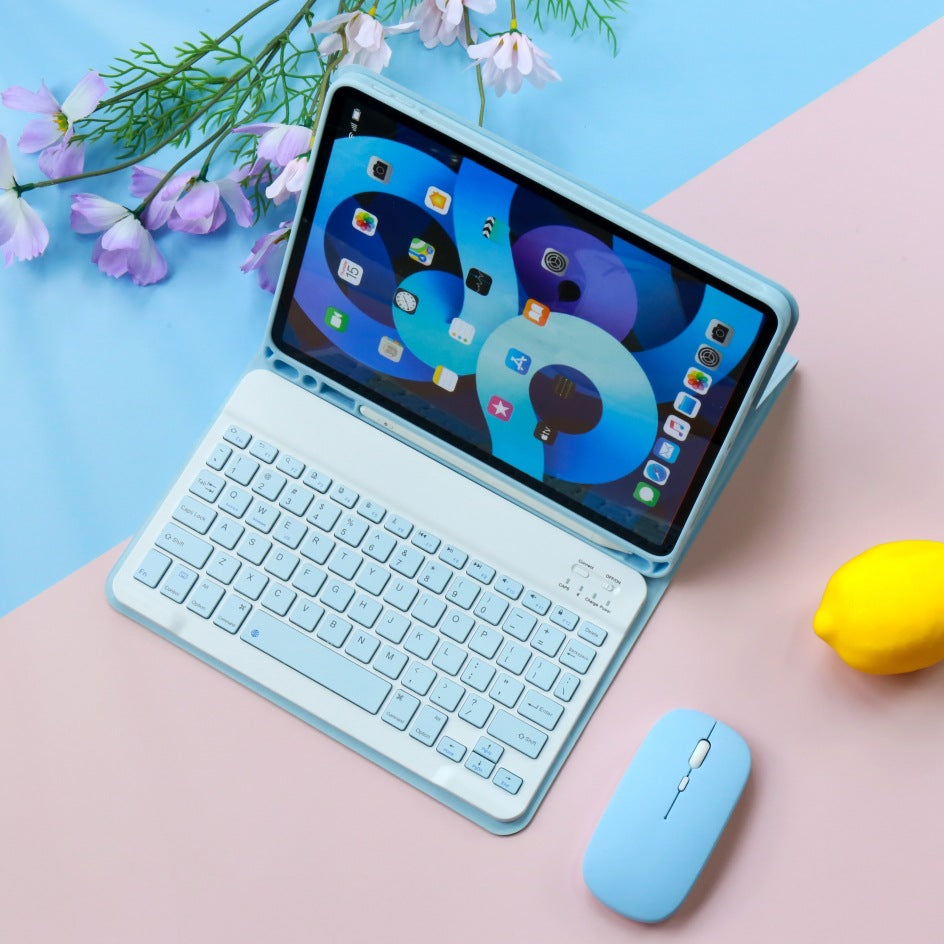 Bluetooth Keyboard Case for iPad 10.2-inch, Mini, and Air Models