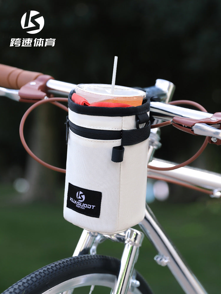 Bicycle Handlebar Bag, Waterproof Insulated Bike Front Frame Bag, Cycling Shoulder Bag for Mountain Road Bike