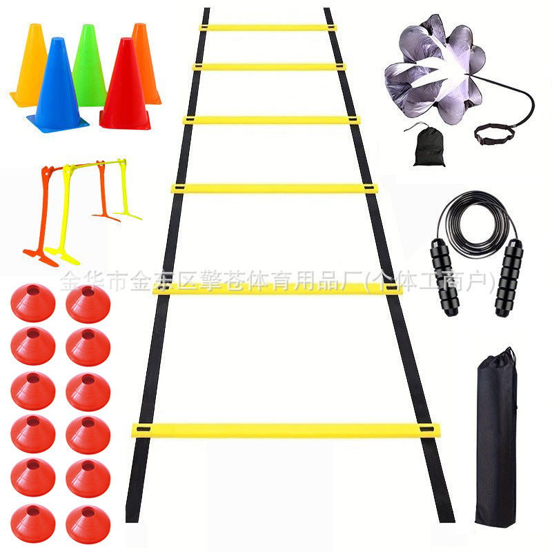 Agility Ladder Training Set with Cones and Carry Bag for Soccer Speed Training
