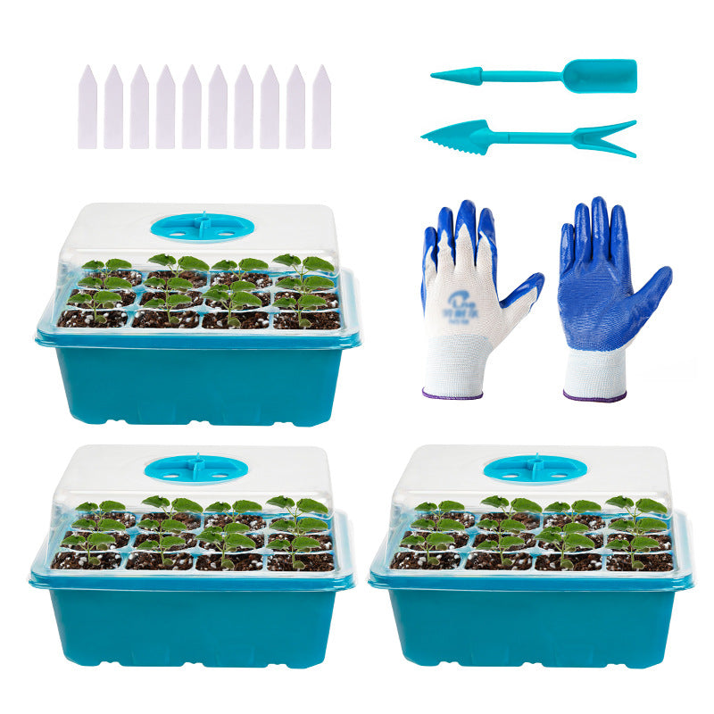 Seedling Starter Trays with Humidity Dome and Base for Succulents and Plants