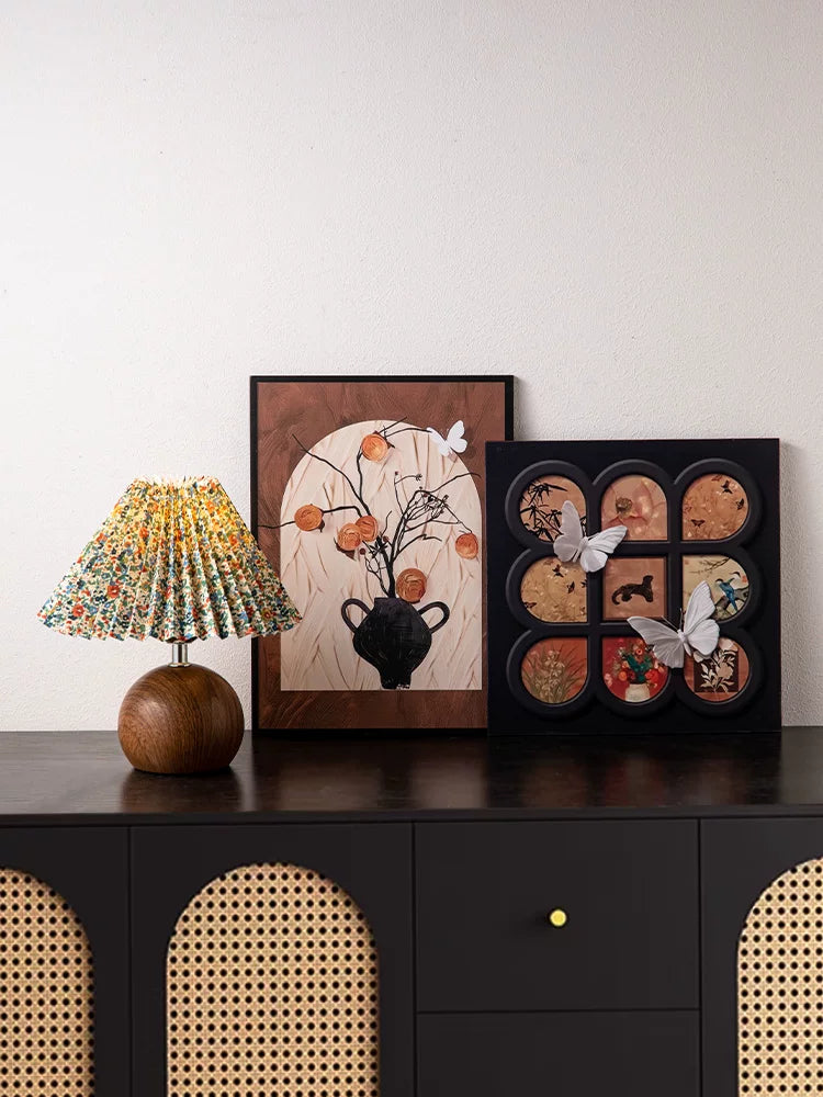 Vintage French Retro Console Table Decor Ornaments for Living Room TV Cabinet Desktop Unique Home Soft Furnishings