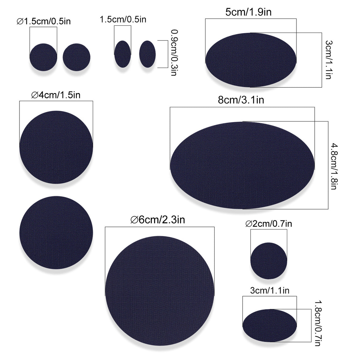 Self-Adhesive Repair Patches for Down Jackets, Raincoats, and Tents - 100% Waterproof, No-Sew Fabric