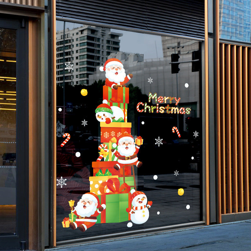 Christmas Static Cling Window Decals for Holiday Decoration