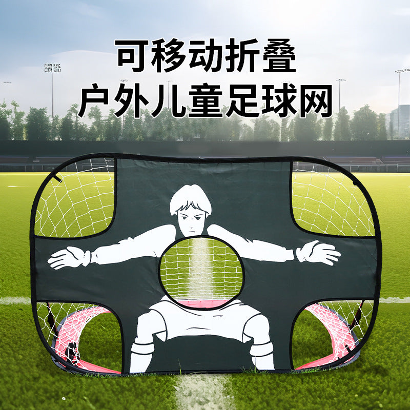 Foldable Portable Kids Soccer Goal Frame for Outdoor Training and Matches