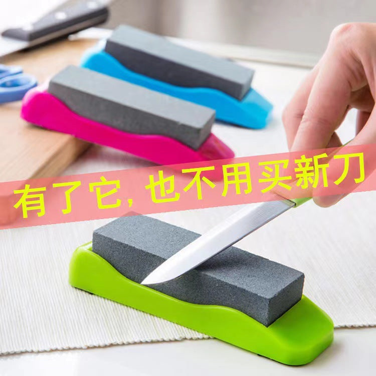 Knife Sharpener for Home Use, Coarse and Fine Whetstone, Multi-Function Small Sharpening Stone, Factory Direct