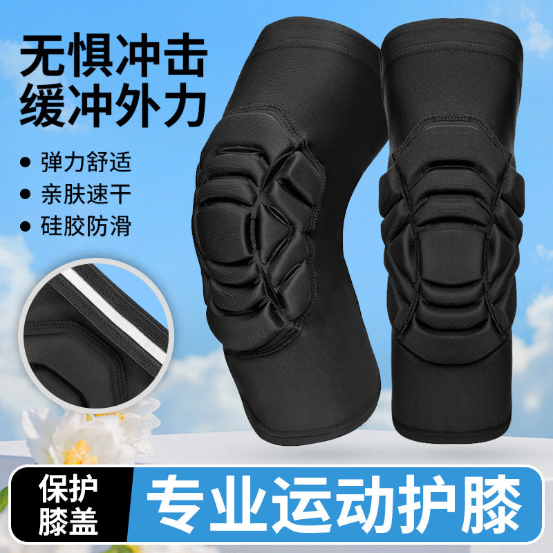 Adult Basketball Knee Pads Outdoor Football Anti-fall Knee Joint Sleeve Skateboard Cycling Sports Protective Gear Running Equipment