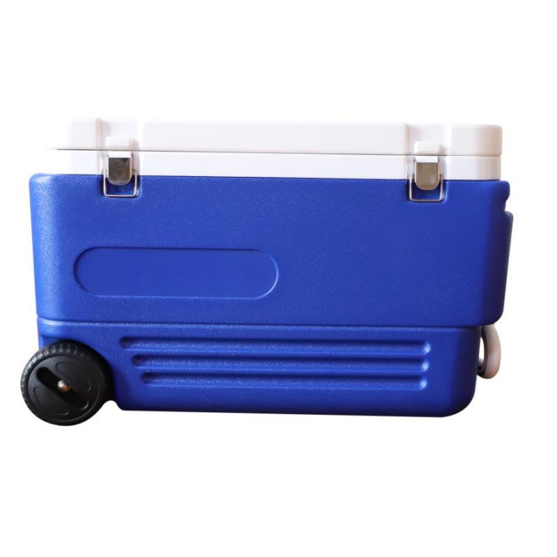 Portable Solar Panel Insulated Cooler Box for Outdoor Commercial Use