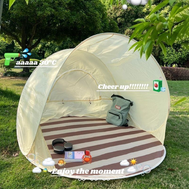 Instant Pop-Up Beach Tent for Kids - Portable UV Protection Sun Shelter for Outdoor Picnics