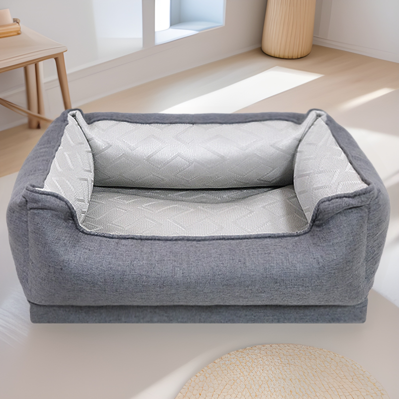 Pet Cooling Mat Washable Ice Silk Dog Bed for Summer