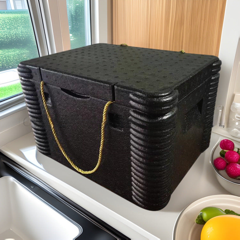 Food-Grade EPP Insulated Cooler Box for Food Delivery, Seafood, and Fruit Cold Chain Transport