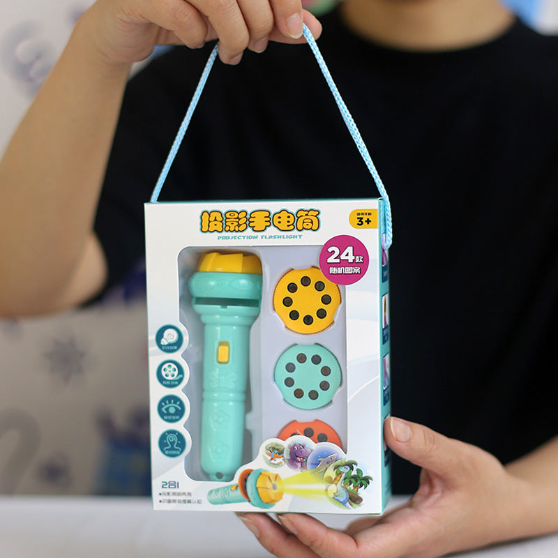 Kids' Projector Light or Jump Rope Gift Set with Carry Strap for Birthday Party Favors and Rewards