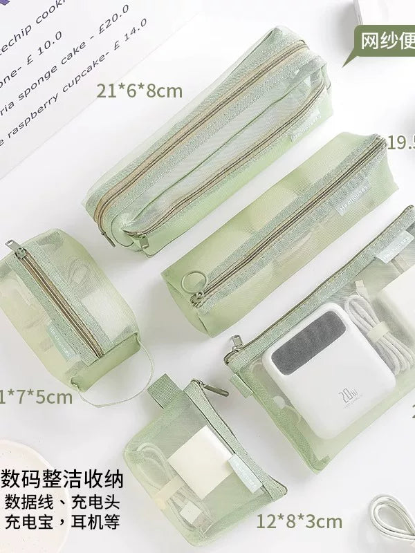Portable Digital Organizer Bag for Cables, Earphones, Chargers, Power Banks, USB Drives, and Small Essentials