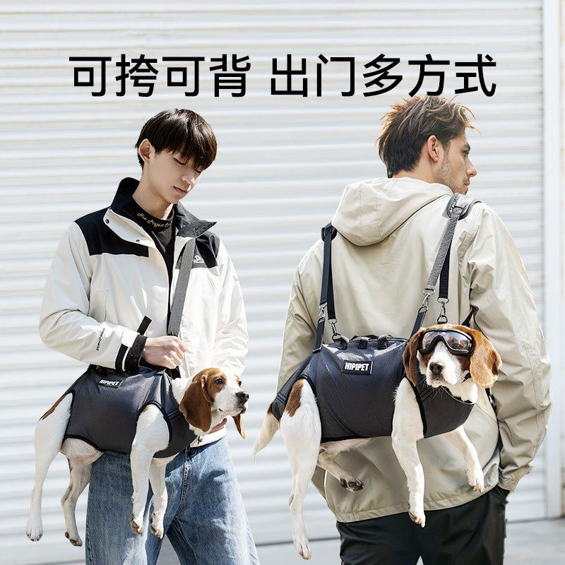 Pet Carrier Backpack for Small to Medium Dogs and Cats, Portable Travel Bag for Cycling and Outdoor Activities