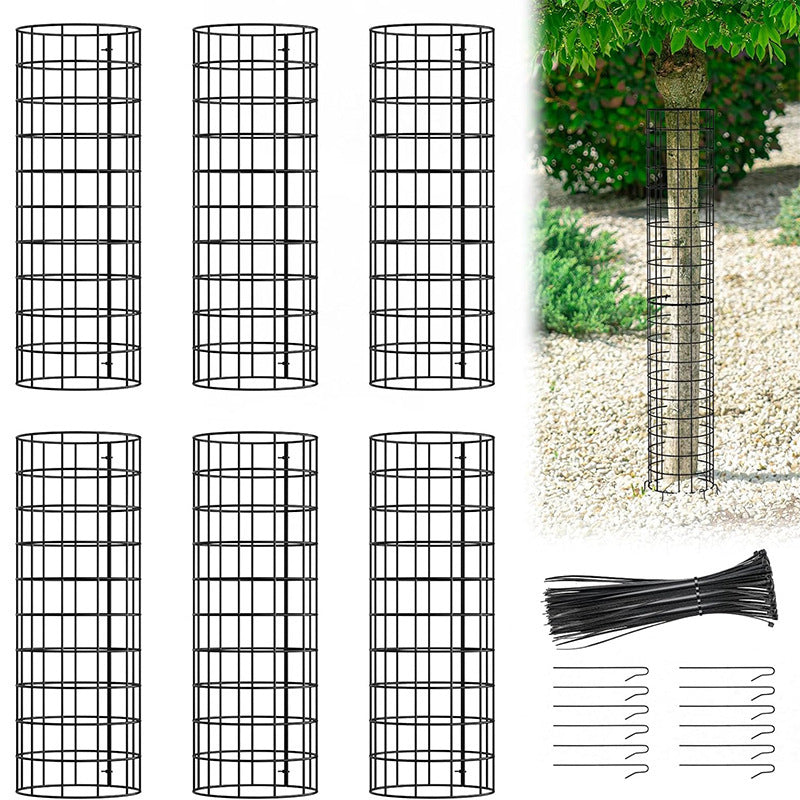 Expandable Tree Trunk Protector Plant Guard Cage for Garden