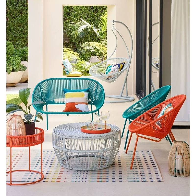 Outdoor Rattan Wicker Bistro Set Garden Patio Furniture