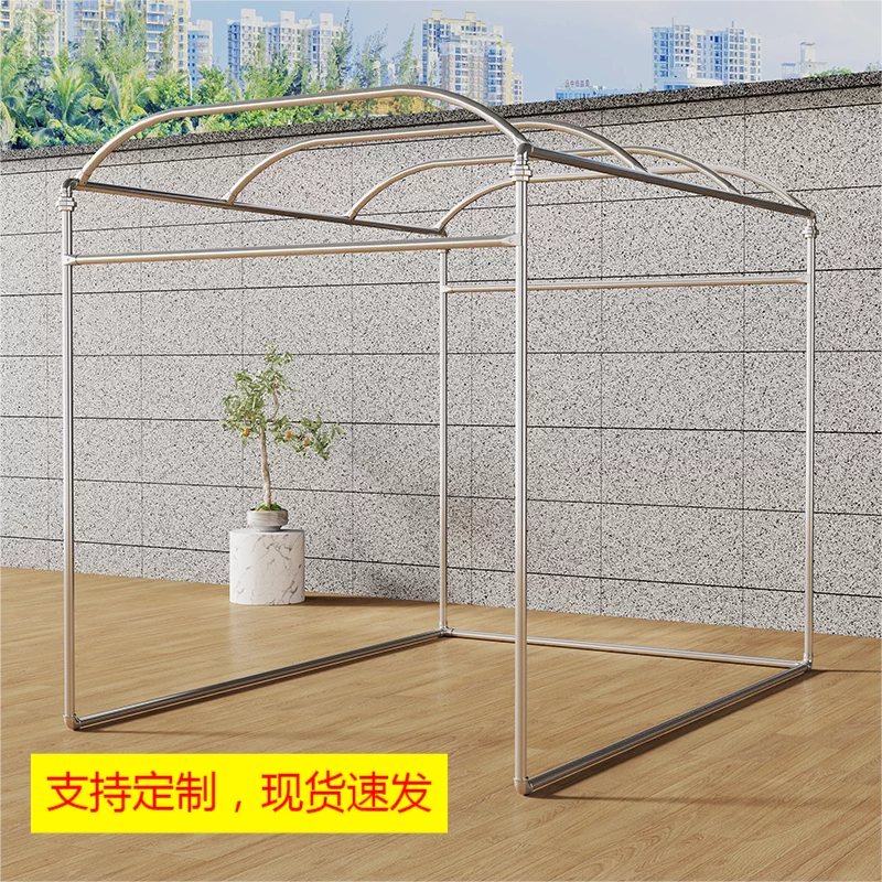 Galvanized Steel Arch Pergola for Outdoor Climbing Plants, Windproof and Rust-Resistant