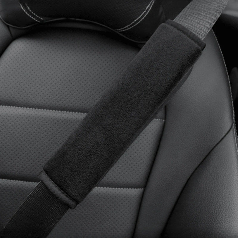 Car Seat Belt Shoulder Pad Extender for Men and Women, Soft Plush Protective Cover