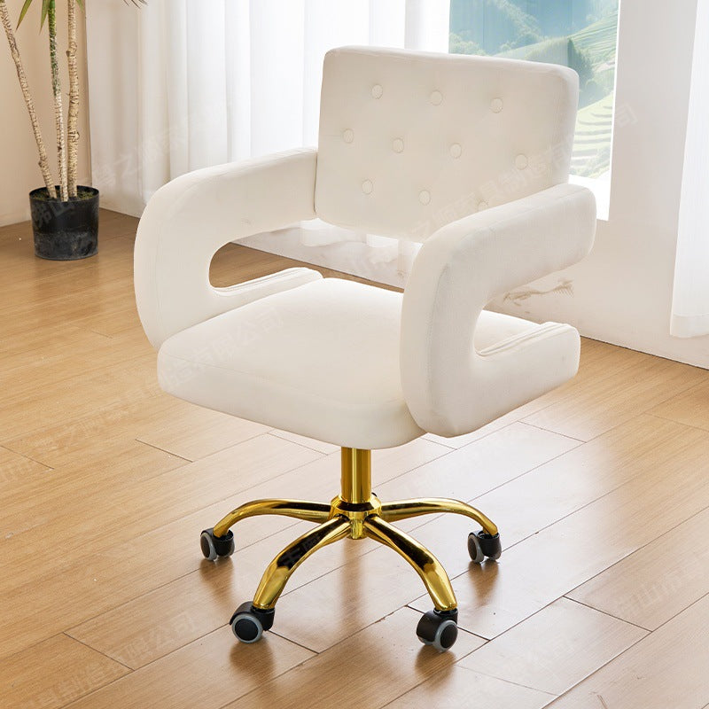 Adjustable Hydraulic Barber Chair for Salon, Hairdressing, Perming, Dyeing, Eyelash, and Makeup