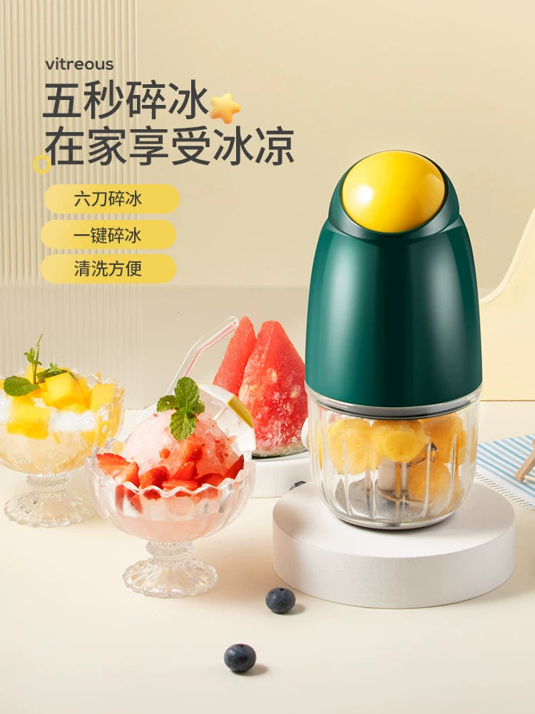 Electric Ice Shaver and Smoothie Maker for Home and Commercial Use