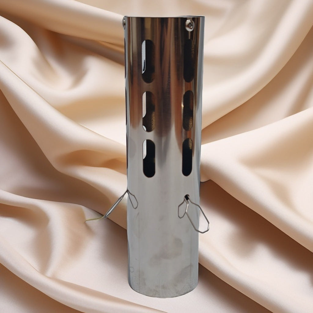 Stainless Steel Spark Arrestor Chimney Cap for Wood Stoves and Tent Stoves, Rainproof