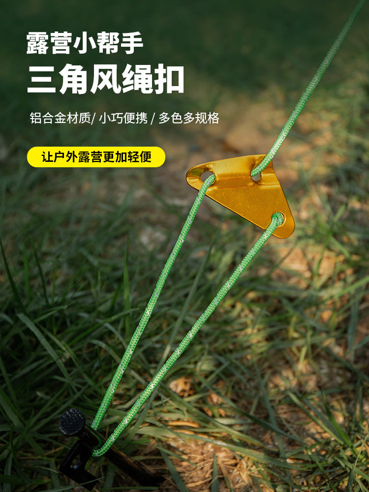 Reflective Guy Ropes for Camping Tent Tarp, 4m Windproof Multi-functional Paracord with Tensioner