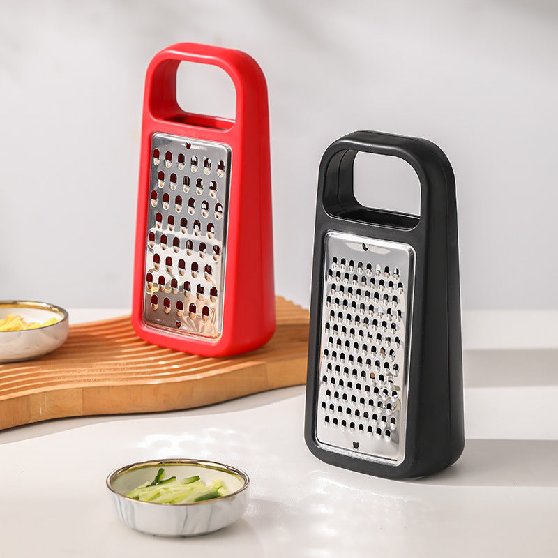 Multi-functional Rotary Cheese Grater and Vegetable Slicer with 3 Blades