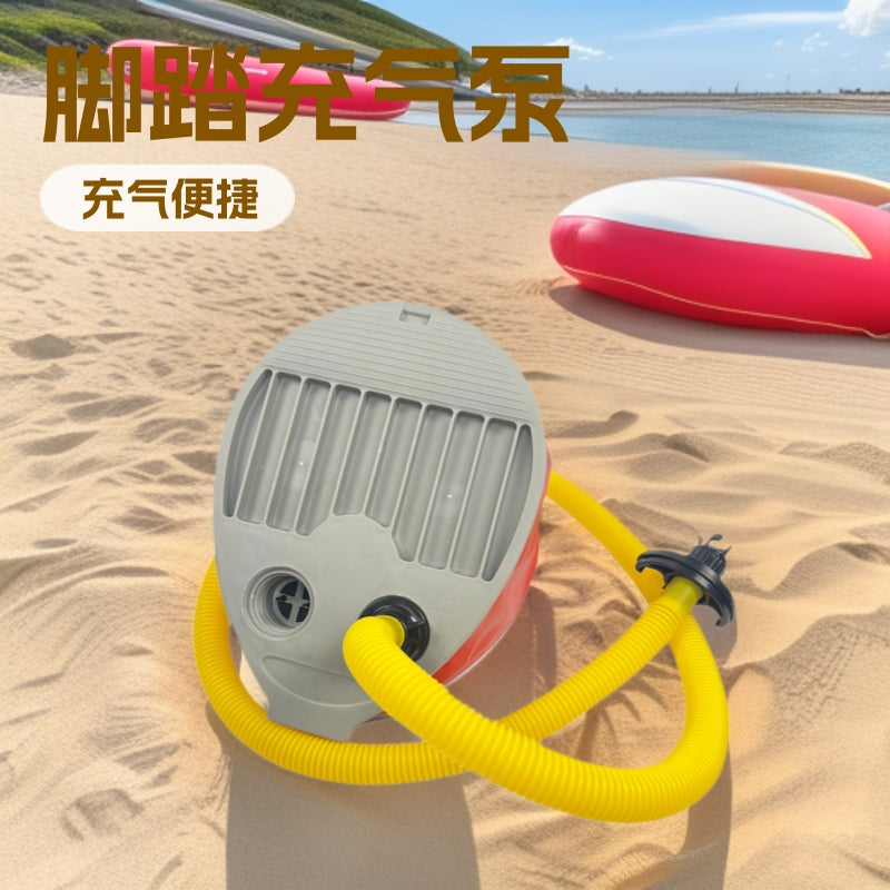 Foot-Operated Surfboard Propulsion Pump for Stand-Up Paddleboards