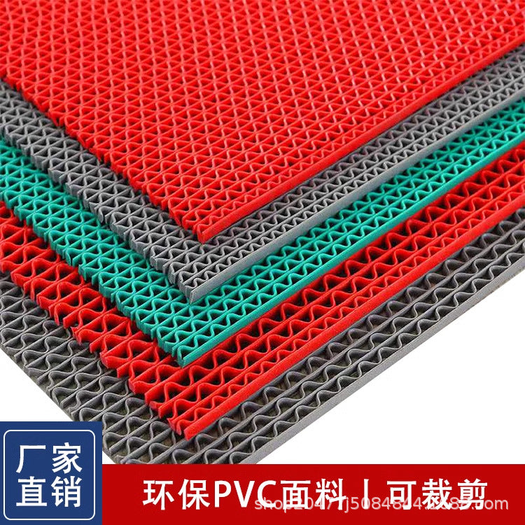 Non-Slip PVC Bath Mat for Shower and Bathroom Floor
