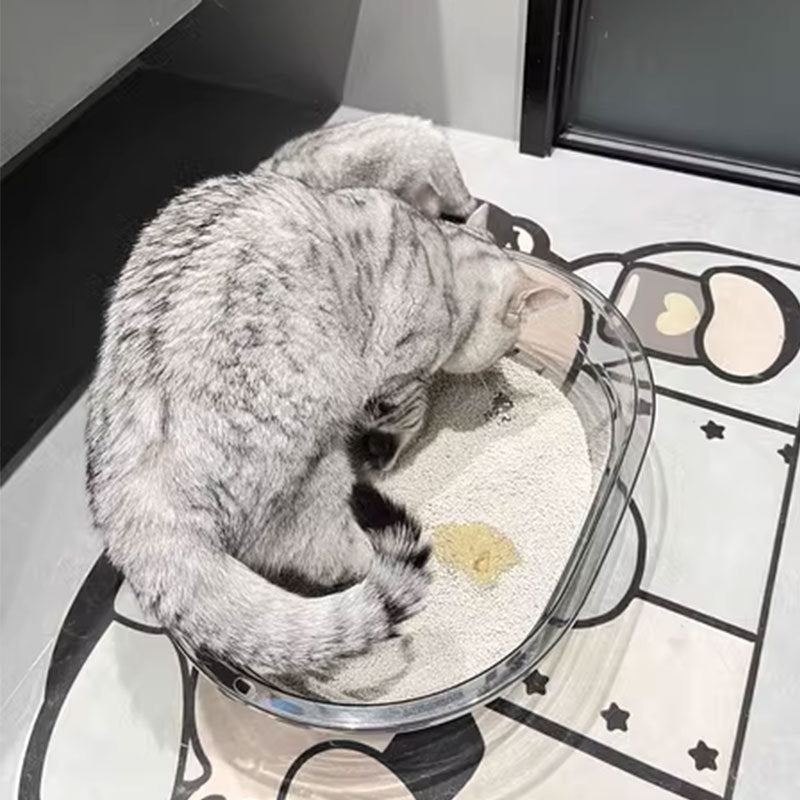 Pet Cat Dog Bathtub Anti-Splash Washing Basin for Small Animals