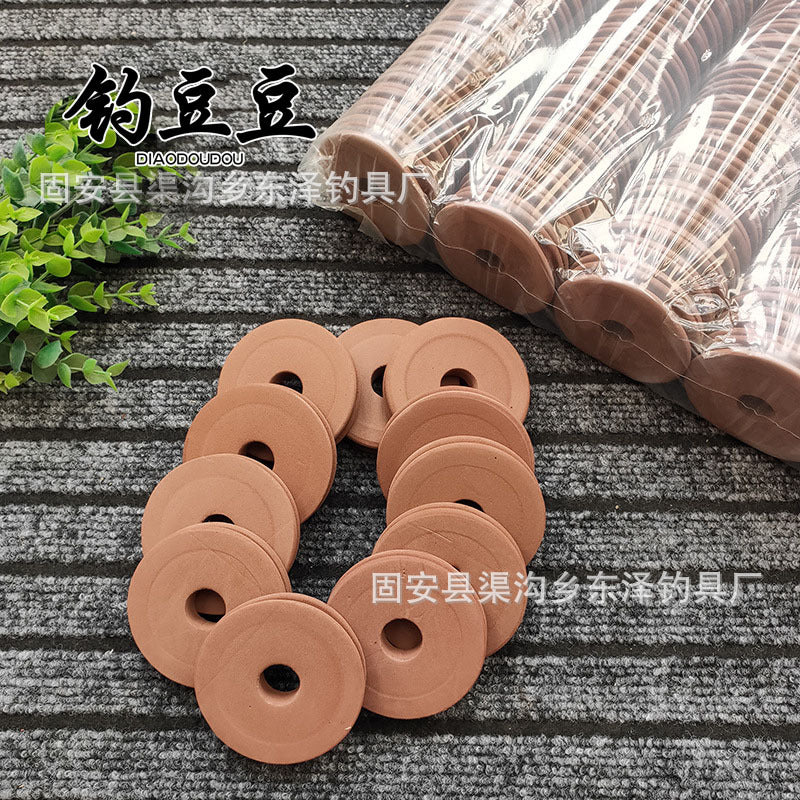7cm Brown Foam Fishing Line Spool for Rig Storage