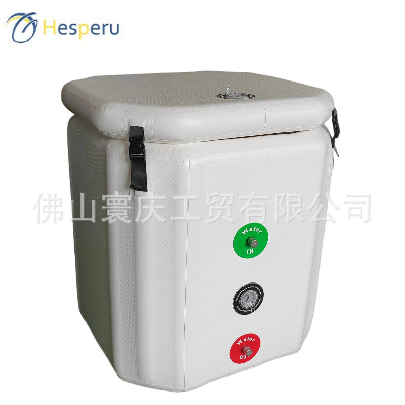 Inflatable PVC Ice Bath Tub for Athlete Recovery and Cold Therapy