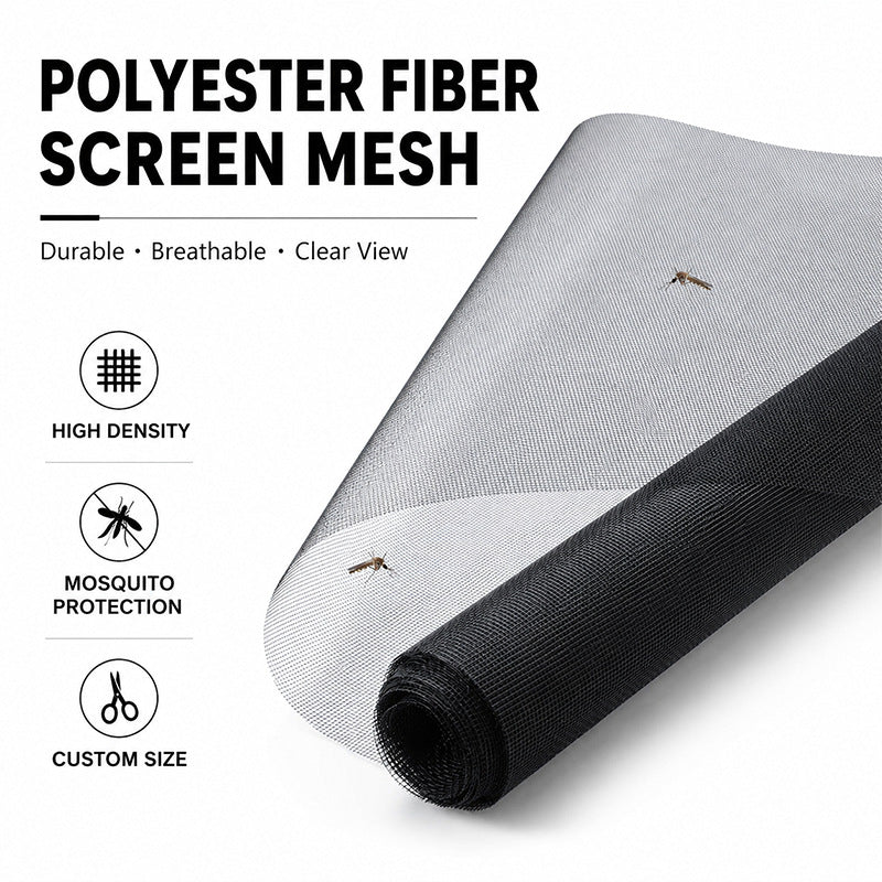 DIY Insect Screen Mesh for Windows - Customizable, Ventilated, and Filtered