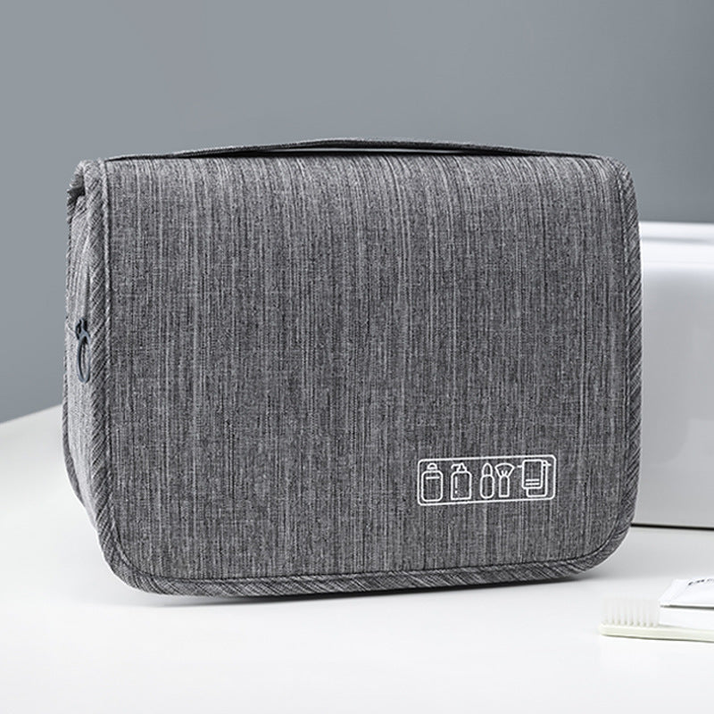 Travel Hanging Toiletry Bag for Men, Large Capacity Waterproof Dry Wet Separation Organizer