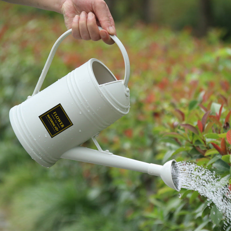 Long Spout Plastic Watering Can for Garden and Home Plants