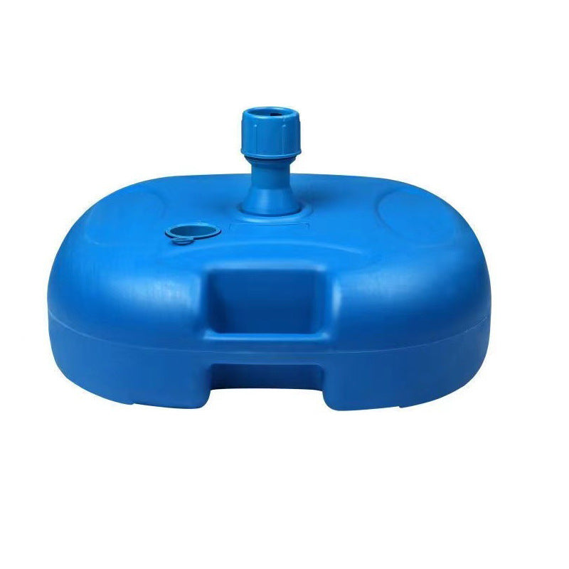 Heavy-Duty Plastic Umbrella Base for Outdoor Patio and Market Umbrellas, Water/Sand Fillable