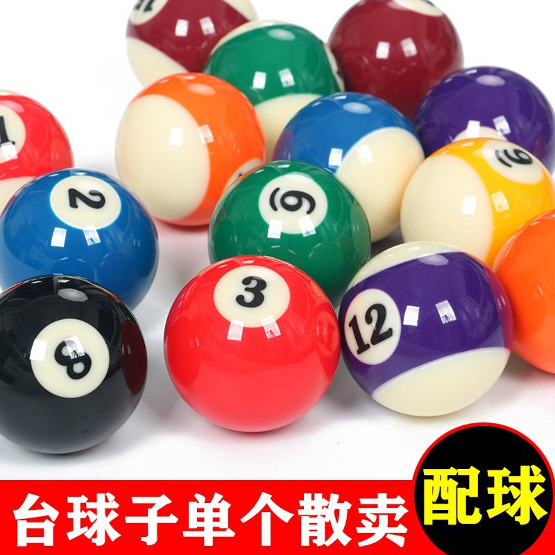 Billiard Cue Ball Standard 57.2mm American Black Eight Snooker Pool Crystal Ball Single Sale