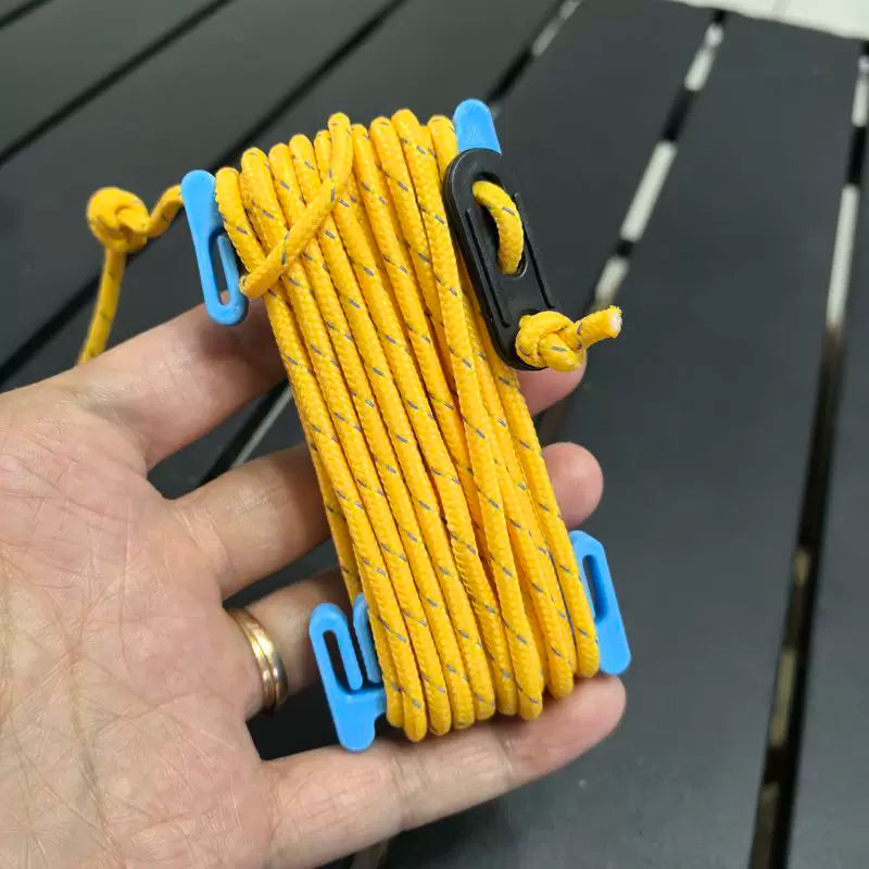 3D Printed Wind Rope Winder for Outdoor Camping Tent Tarp Guy Line Organizer