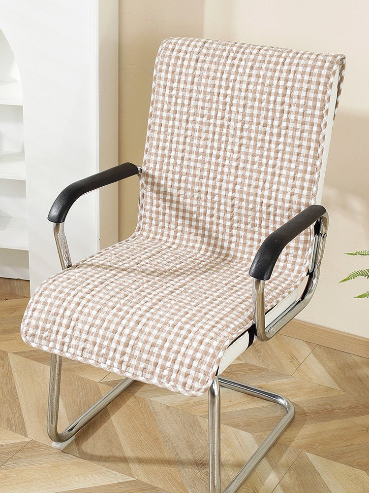 All-Season Office Chair Cushion with Backrest Support for Prolonged Sitting
