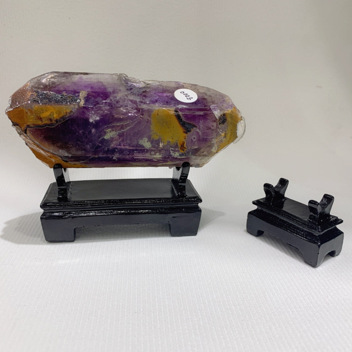 Resin Display Stand for Dzi Beads, Crystal Clusters, and Small Ornaments - Long Strip Base for Minerals, Raw Stones, and Jade